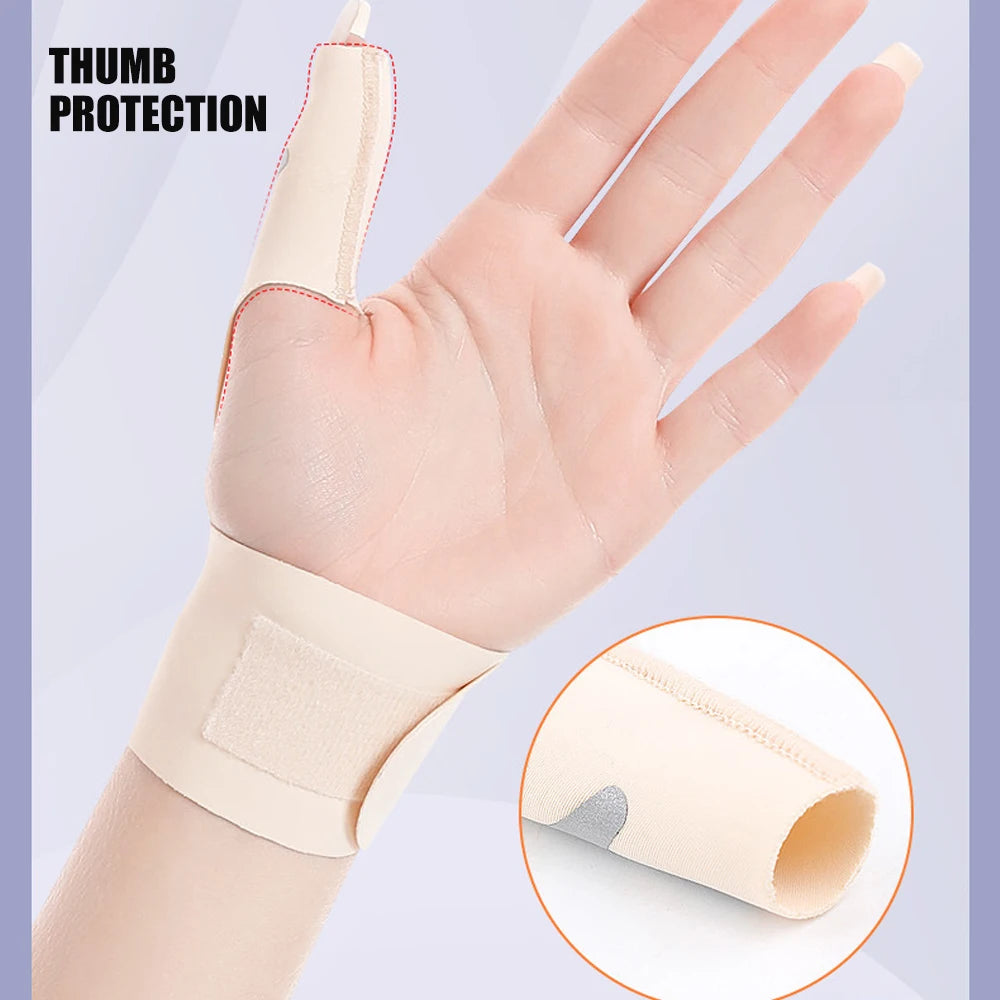 Adjustable Thumb & Wrist Support  Comfortable & Secure Fit