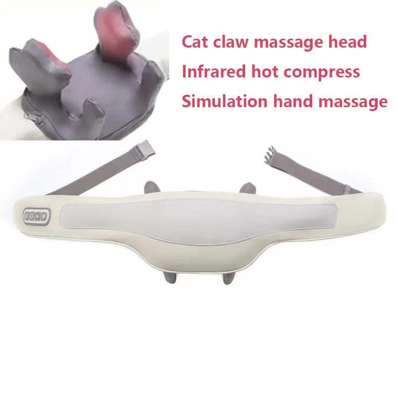 3in1 Neck & Shoulder Massager Relaxing Heat & Kneading Therapy