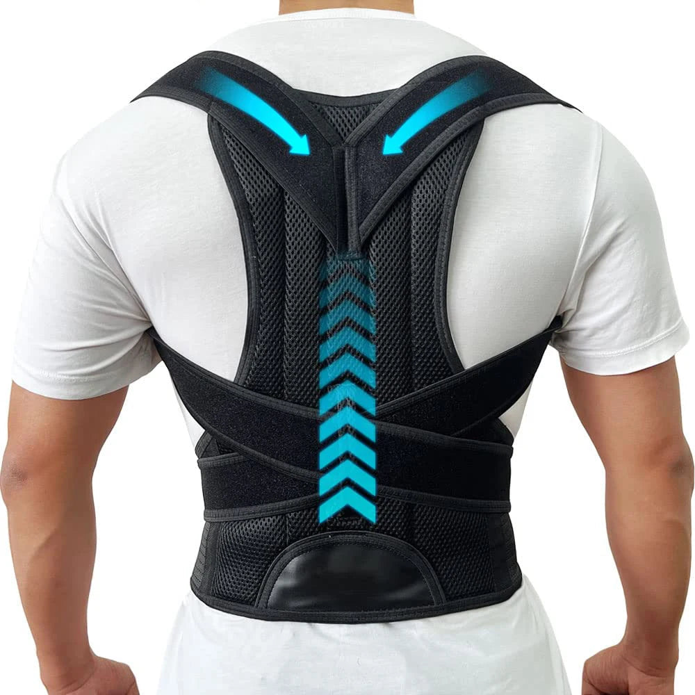 Adjustable Back Support Brace for Comfort & Posture Improvement