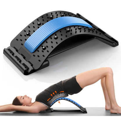 Adjustable Back Stretcher  Relax & Unwind Anytime!