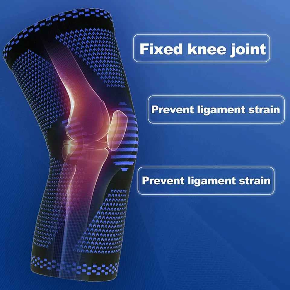 Adjustable Knee Brace with Side Stabilizers  Support & Comfort for Active Lifestyles