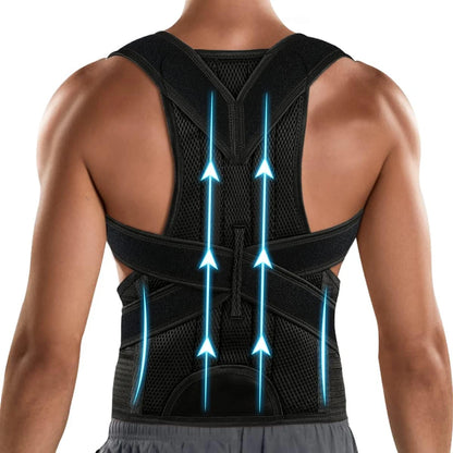 Adjustable Back Support Brace for Comfort & Posture Improvement