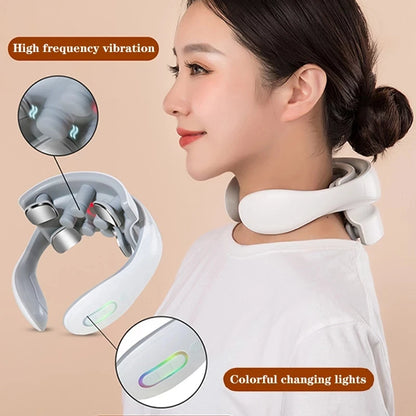 Smart Neck & Shoulder Massager Heated Relaxation & Deep Comfort