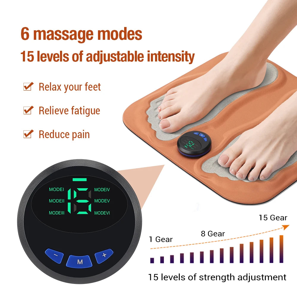 3D Smart Foot Massager Pad Relax, Recharge &amp; Rejuvenate