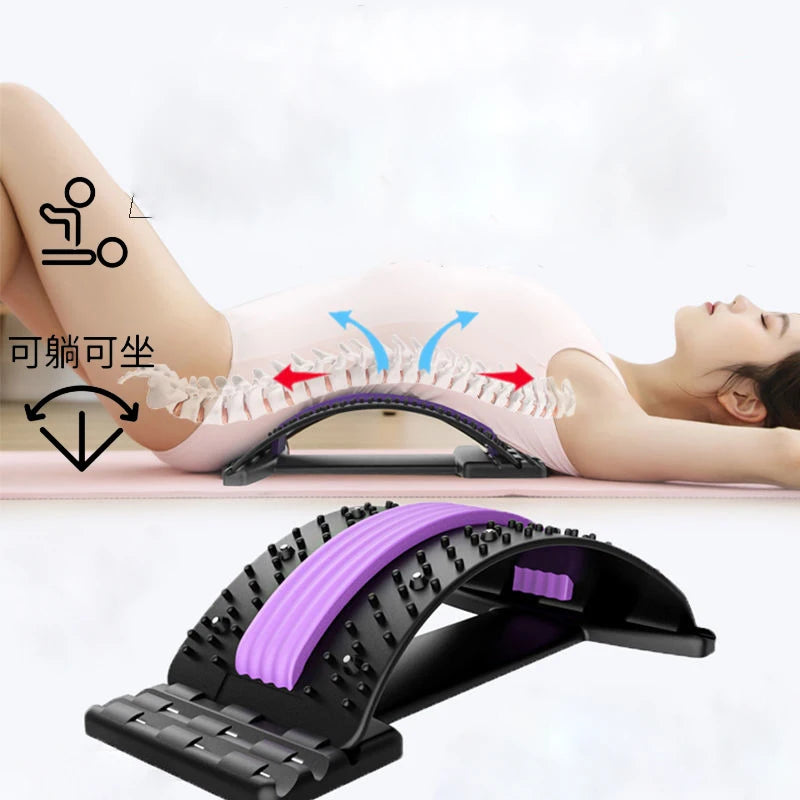 Adjustable Back Stretcher  Relax & Unwind Anytime!