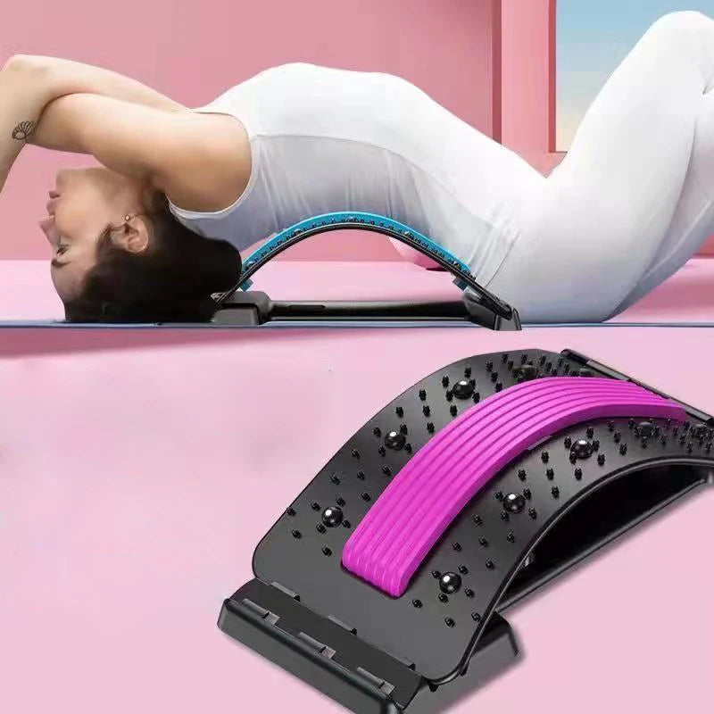 Adjustable Back Stretcher  Relax & Unwind Anytime!