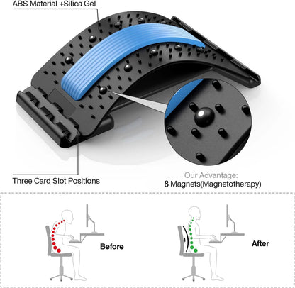 Adjustable Back Stretcher  Relax & Unwind Anytime!