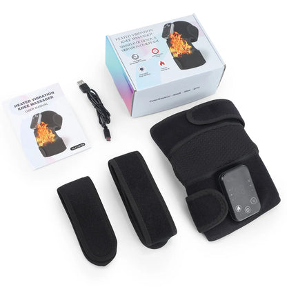 3in1 heated vibration massager for joint comfort shoulder, knee, elbow