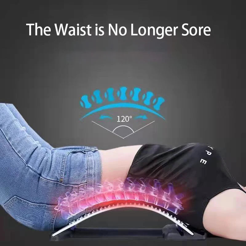 Adjustable Back Stretcher  Relax & Unwind Anytime!