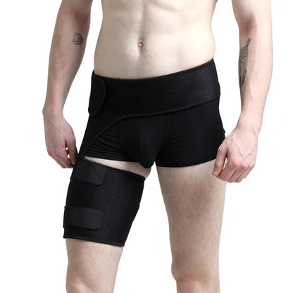 Adjustable Hip & Thigh Support Wrap Comfortable Fit for Active Lifestyles