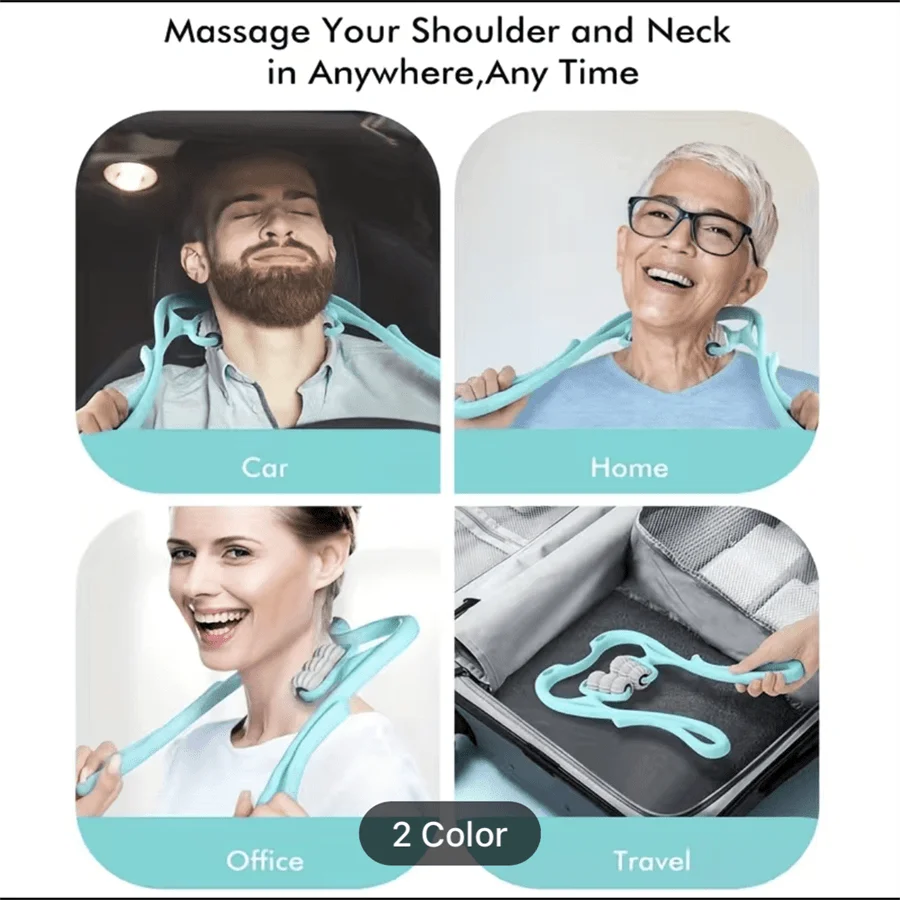 Portable Neck & Body Roller Massager