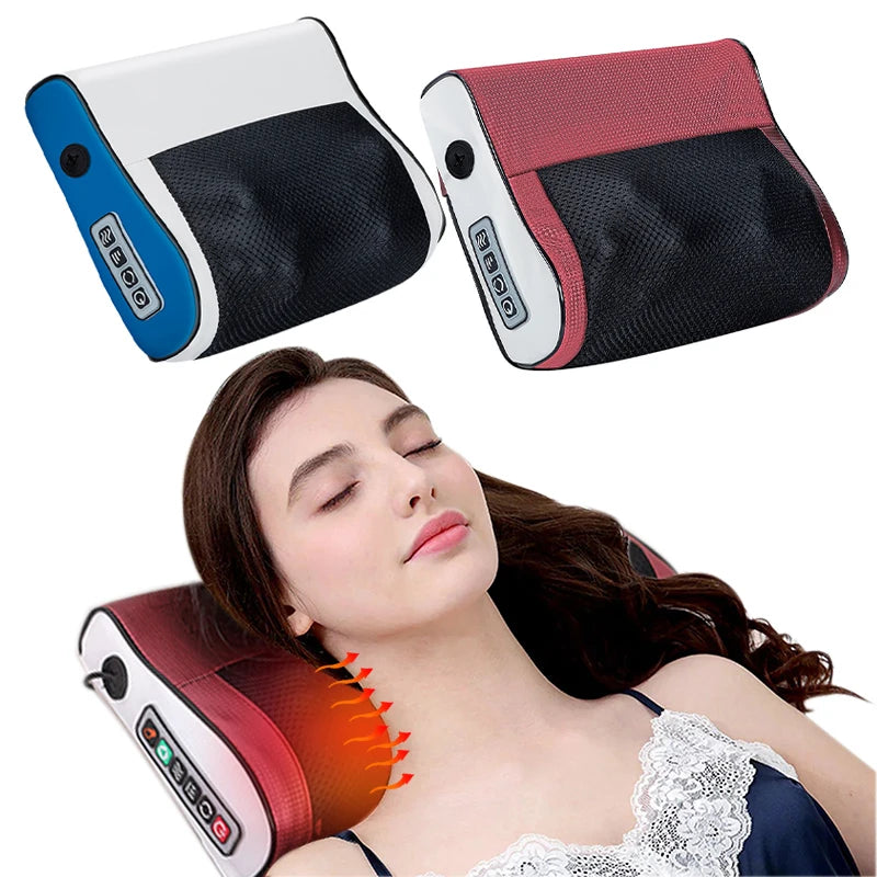 Multi-Functional Neck & Shoulder Massager - Adjustable Hot Compress