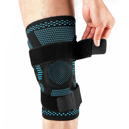 Adjustable Knee Brace with Side Stabilizers  Support & Comfort for Active Lifestyles