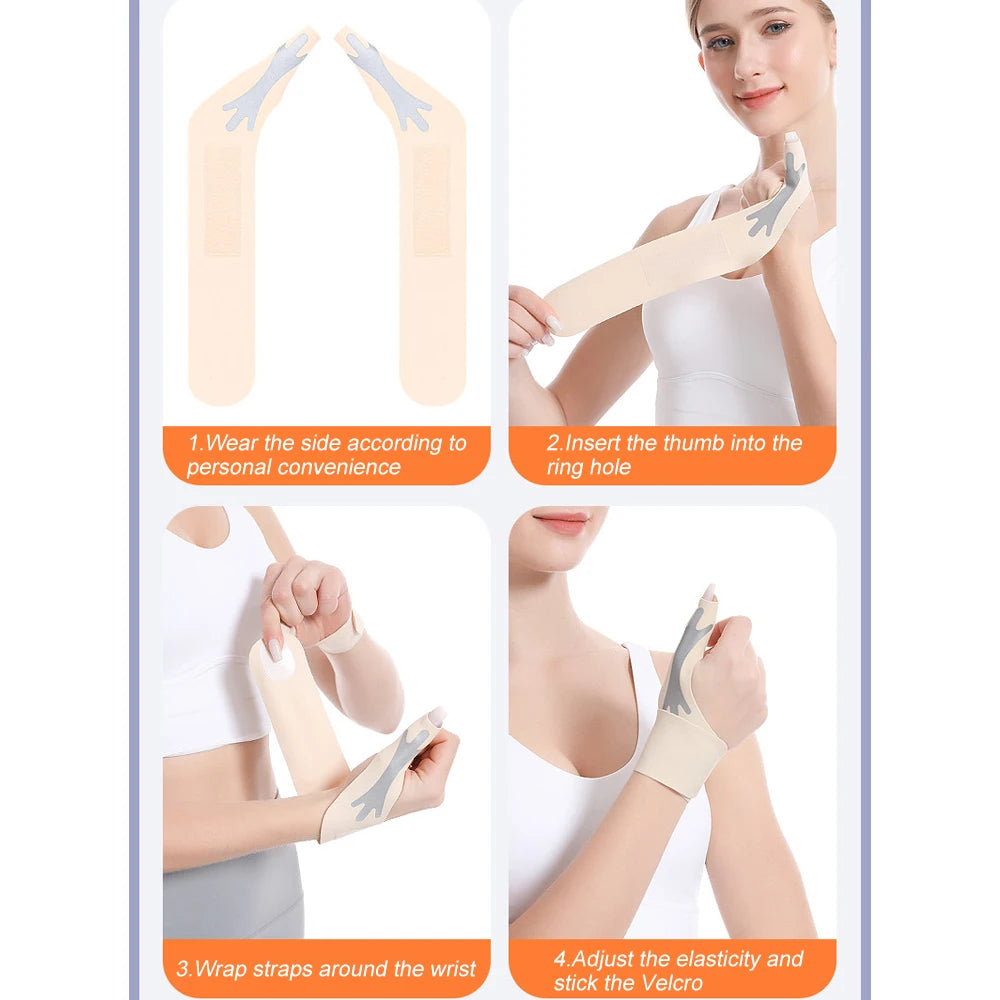 Adjustable Thumb & Wrist Support  Comfortable & Secure Fit