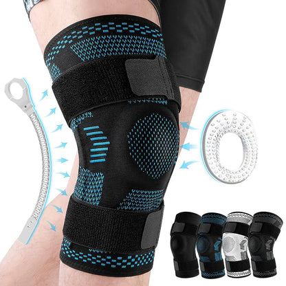 Adjustable Knee Brace with Side Stabilizers  Support & Comfort for Active Lifestyles