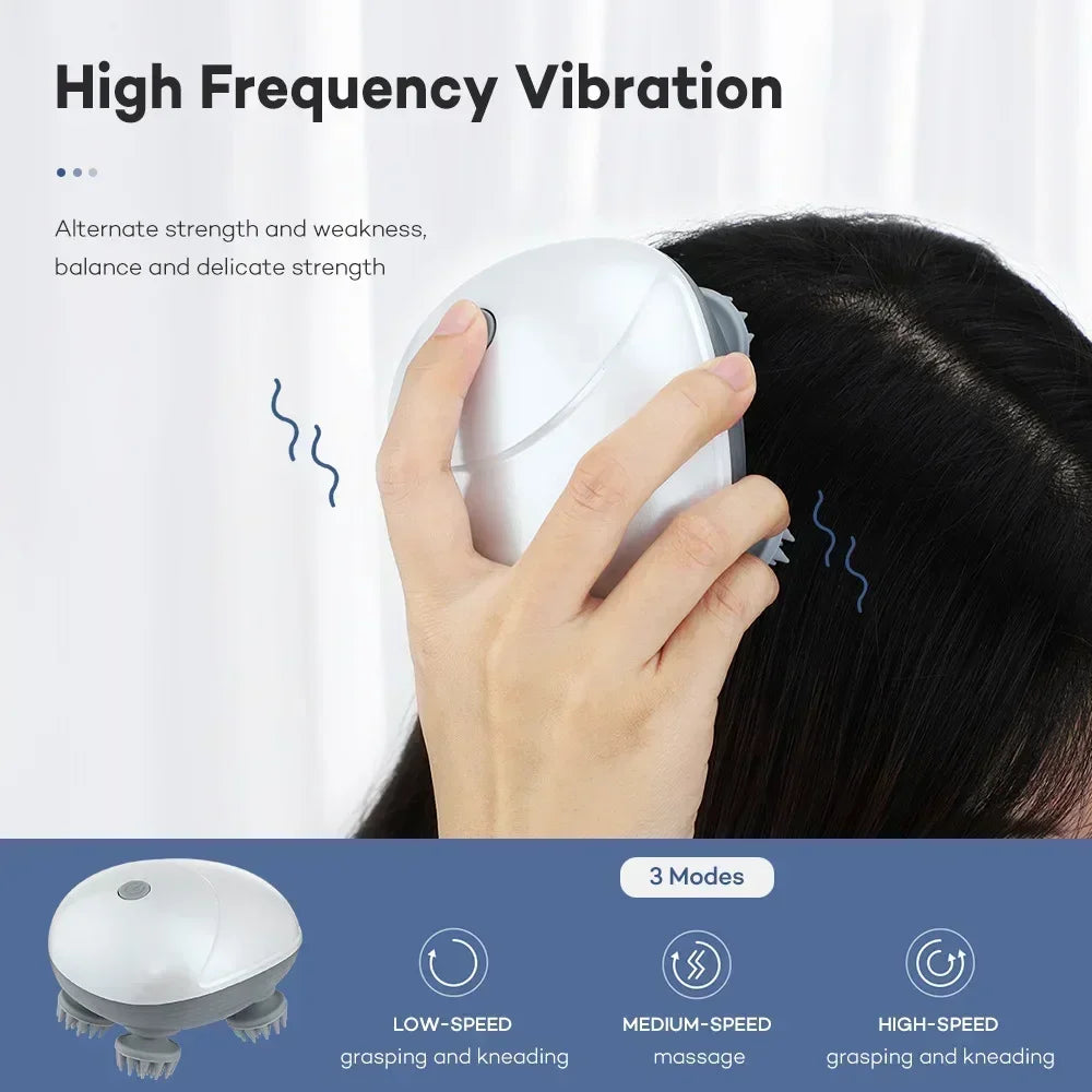 Electric Scalp & Head Massager Perfect for Humans & Pets